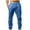 Blue, variant on Linen Pants for Men Elastic Waist Drawstring Loose Fit Sweatpants Pockets Solid Color Breathable Fabric Beach Trousers Active Man's for Summer Sports Practice Pink XXL