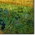 thumbnail image 3 of La Pastiche Vincent Van Gogh 'View of Arles with Irises' Hand Painted Framed Canvas Art, 3 of 5