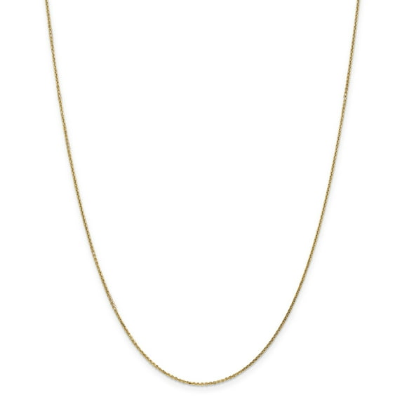 14k .95mm D/C Cable Chain in 14k Yellow Gold