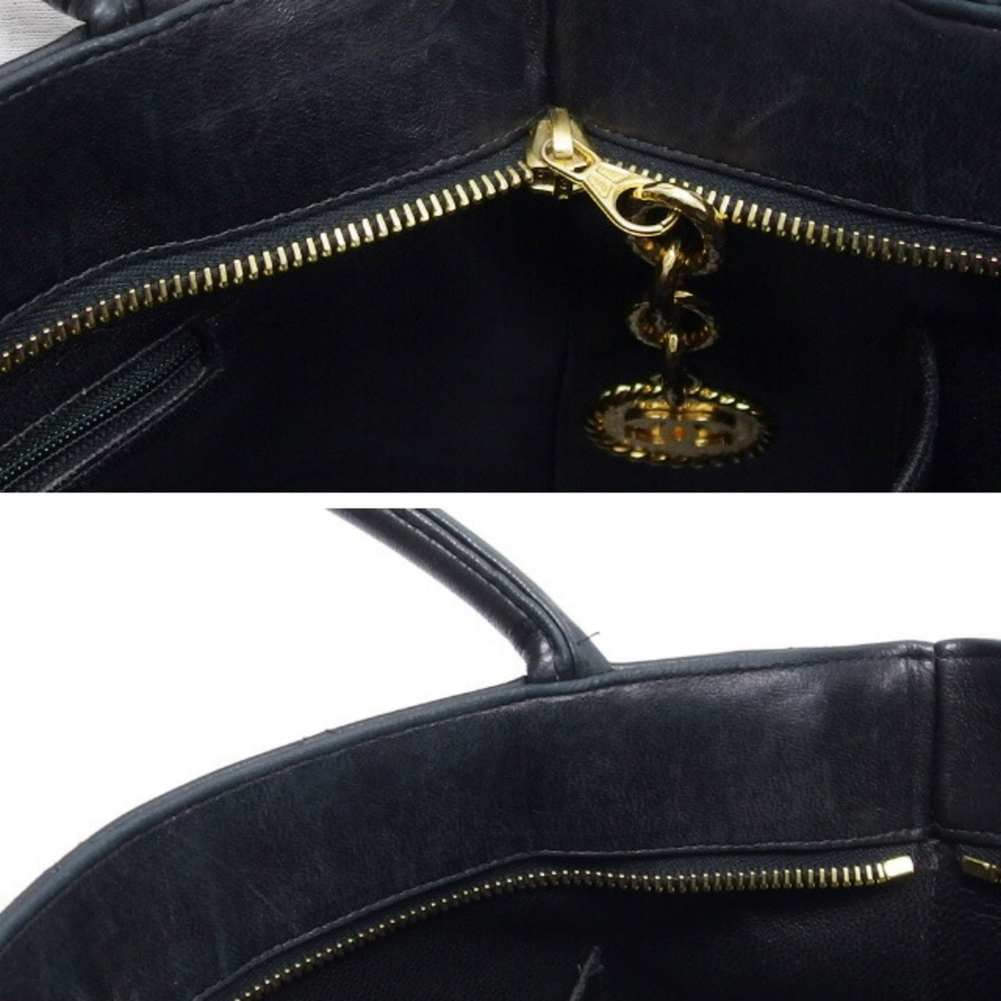  Chanel, Pre-Loved Black Coated Canvas Optic Coco Tote, Black : Luxury  Stores