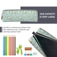 thumbnail image 5 of Naloa Cute Honeybees Leather Pencil Case, Makeup Pouch, Zipper Pouch for Daily Essentials, Storage Organizer, Cosmetics and Stationary Bag, 5 of 7