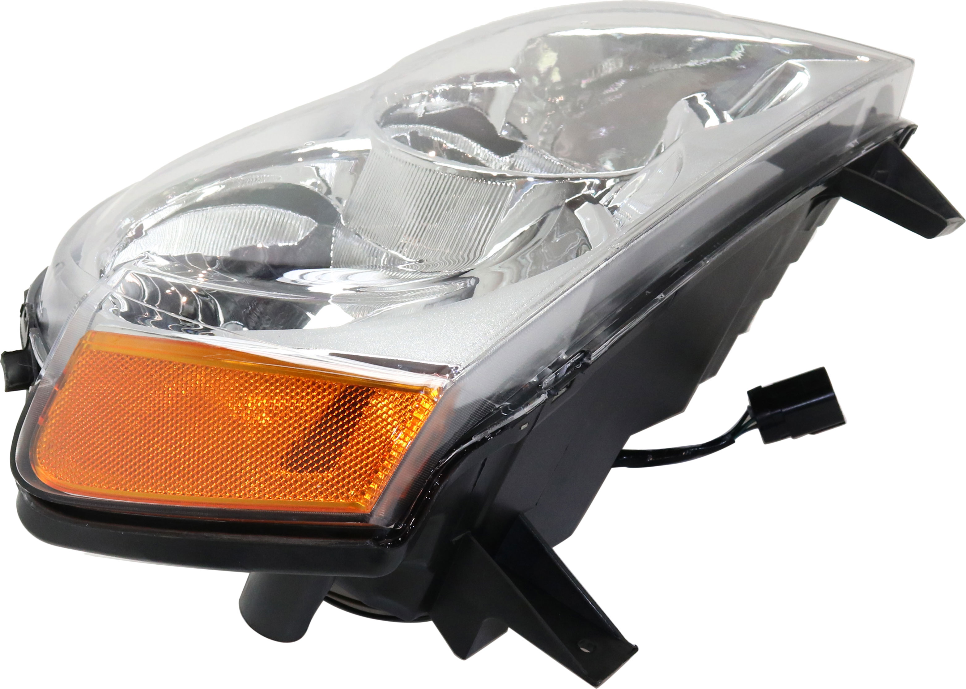 Headlight Compatible With 2005-2007 Jeep Grand Cherokee Right Passenger Halogen With bulb(s)