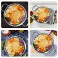 thumbnail image 4 of LEEYNEER Cooking Pot Instant Noodle Ninja Multi Cooker Big Pots for Noodles Silver, 4 of 6