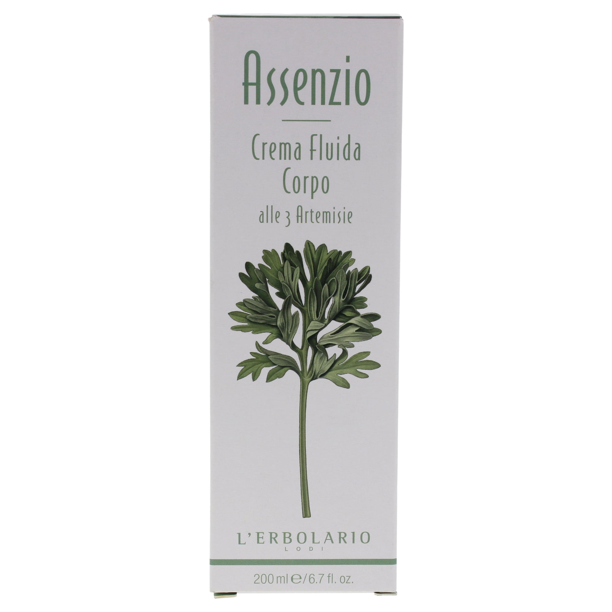 L'Erbolario Absinthium Fluid Body Cream Lotion, Body Moisturizer, 6.7 oz