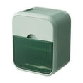 thumbnail image 1 of Wall Mounted Roll Tissue Container Waterproof Dustproof Tissue Box for Bathroom Bedroom Living Room, 1 of 2