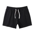 thumbnail image 6 of cllios Mens Sweat Shorts 3 Inch Inseam Casual Gym Workout Gym Shorts Elastic Waist Jogger Lounge Shorts for Running with Drawstring Pockets, 6 of 6