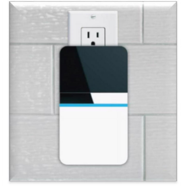 Heath Zenith Piezo Black/White Plastic Wireless Door Chime Bell Heath Zenith Piezo Black/White Plastic Wireless Door Chime Bell