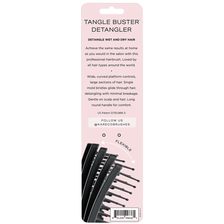 KareCo Salon Professional Tangle Buster Hair Brush photo 2