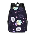thumbnail image 2 of YFYANG 17" Laptop Backpack, Cute Cupcake Doodle Fashion Travel Work Backpack with USB and Headphone Cable Interface for Men and Women, 2 of 8