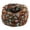 Brown, variant on Gymayou Printed Soft Warm Neck Gaiter for Men Women Double Layer Tube Neck Warmer Windproof Fashion Neck Cover Autumn Winter Neck Scarf