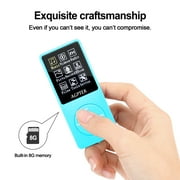 AGPtEK 1.8'' 8GB MP3 Player 70 Hours Playback, Lossless Sound Music Player Expandable Up to 64GB