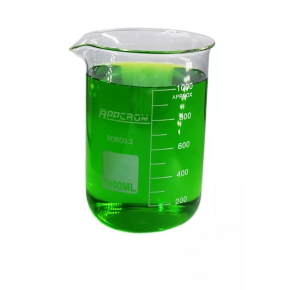 Vaso Precipitado Vidrio Borosilicato 1000ml 1litro . Appcrom