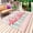 Pink, variant on Pink Flamingo Outdoor Rug 3x5 Ft - Reversible Patio Rug Outdoor Camping Rugs, Summer Tropical Flamingo Hawaii Animals Washable Indoor Outdoor Area Rugs, Non-Slip Outdoor Carpet Runner for Deck/Porch