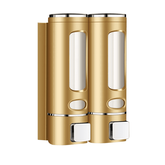 Dispensador De Jabón Líquido Dispensador De Gel Champú 800 ml Dorado