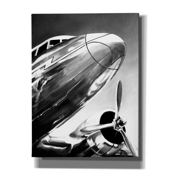 Epic Graffiti 'Aviation Icon I' by Ethan Harper, Giclee Canvas Wall Art, 12"x16"