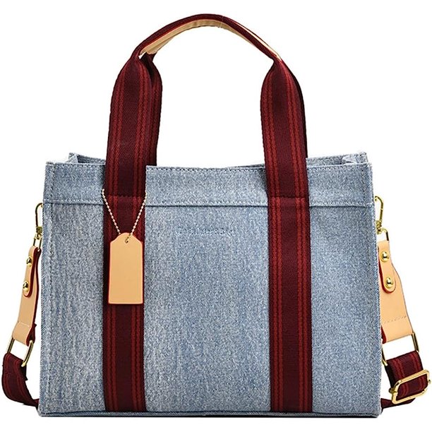 DabuLiu Denim Hobo Bag for Women Shoulder Crossbody Bag Large Totes