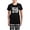 With Checker Pant, variant on CafePress - February 29 Pajamas - Women's Short Sleeve Print T-Shirt and Pants Dark Cotton Pajama Set