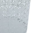 thumbnail image 6 of Iron Outdoor Patio Side Table with Solar Powered Light, White, 6 of 6