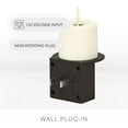 Luminara Flameless Candle Nightlight Patented Flickering RealFlame