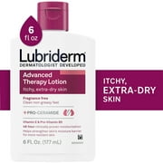 Lubriderm Advanced Therapy Fragrance Free Lotion, Vitamin E, 6 fl. oz