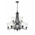 thumbnail image 4 of 1469-RBZ Millennium Lighting Natalie - 9 Light Chandelier-31 Inches Tall and 32 Inches Wide-Rubbed Bronze Finish    -Traditional Installation, 4 of 4