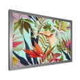thumbnail image 2 of Designart 'VIntage Tropical Flowers II' Tropical Framed Art Print, 2 of 4