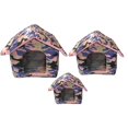 thumbnail image 4 of Dog Kennel Waterproof Cat House Cabin Pets Foldable Ecological Shelter, 4 of 5