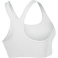 thumbnail image 2 of Women's Swoosh Sports Bra White/Black Small, 2 of 3