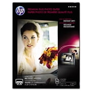 Hewlett-Packard Glossy Premium Plus Photo Paper, 8.5x11 in, 50 Sheets