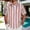 #Pink, variant on DPTALR Men's Casual Vacation Linen Striped Button-Down Collar Short Sleeve Shirt,Purple, XXL