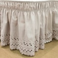 thumbnail image 3 of EasyFit Wrap Around Eyelet Ruffled Bed Skirt, 3 of 5