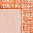 thumbnail image 4 of SAFAVIEH Courtyard Charlie Abstract Indoor/Outdoor Area Rug, Orange/Ivory, 9' x 12', 4 of 8