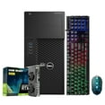 thumbnail image 1 of Dell Precision 3620 Windows 10 Pro Gaming Computer Tower PC System - Intel quad Core I5-6500 CPU Up to 3.60GHz | 16GB DDR4 RAM | 2TB SSD | GeForce RTX 3050 6GB GDDR6 | RGB Keyboard and Mouse | WIFI, 1 of 5