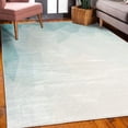 thumbnail image 3 of Ombre Decorative Rug, Fractal Mosaic Form Simplistic Abstract Triangles Color Transition Effect, Quality Carpet for Bedroom Dorm and Living Room, 6 Sizes, Mint Green, by Ambesonne, 3 of 4