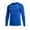 Blue, variant on Men's Athletic Long Sleeve Compression Shirts Base-Layer Quick Dry Workout T Shirts Football Running Tops Gray Size M