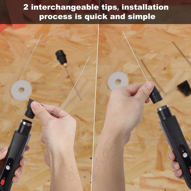 Hot Wire Foam Cutter - 2 in 1 Electric Cutting Machine Pen Tools Kit, -Cutting Pen with Versatile Tips US Plug