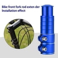 thumbnail image 3 of Bike Fork Stem Extender, Bicycle Handlebar Riser Adaptor, Aluminium Alloy Head Up Adapter, for Mountain Bike, Road Bike, MTB, 3 of 5
