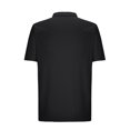 thumbnail image 4 of POTETI Polo Shirts for Men Big And Tall Casual Collared Short Sleeve Shirts Quarter Zip Pockets Tops, 4 of 5