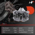 thumbnail image 2 of A-Premium Disc Brake Caliper Assembly with Bracket Compatible with Acura TL 2009 2010 2011 2012 2013 2014 Rear Driver Side, 2 of 9