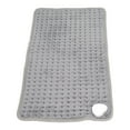 thumbnail image 1 of Couverture Chauffante Électrique Douce et Confortable, Couverture Pondérée Chauffante Douce et Confortable, Taille Jeté Chauffant, 9 Vitesses Température Réglable avec 4 Minuteries, Automatique, 1 of 8