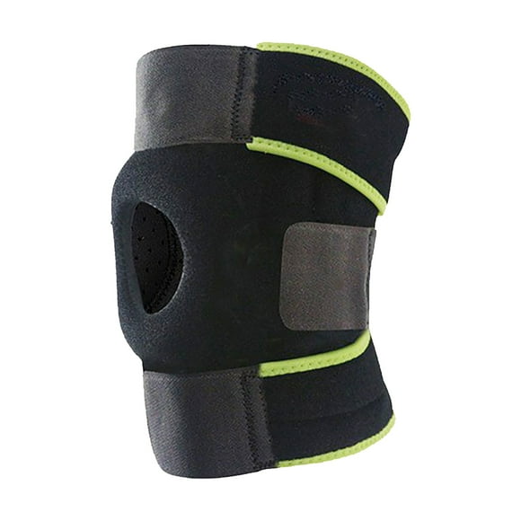 Hearth & Gear Attelle de Genou de Compression Réglable à Charnière pour Hommes et Femmes avec Bandage de Genou Ouvert