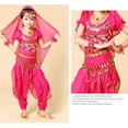 thumbnail image 5 of Huowey Children Belly Dance Girl Performance Sets Cozy Dailywear, 11-12 Years, 5 of 5