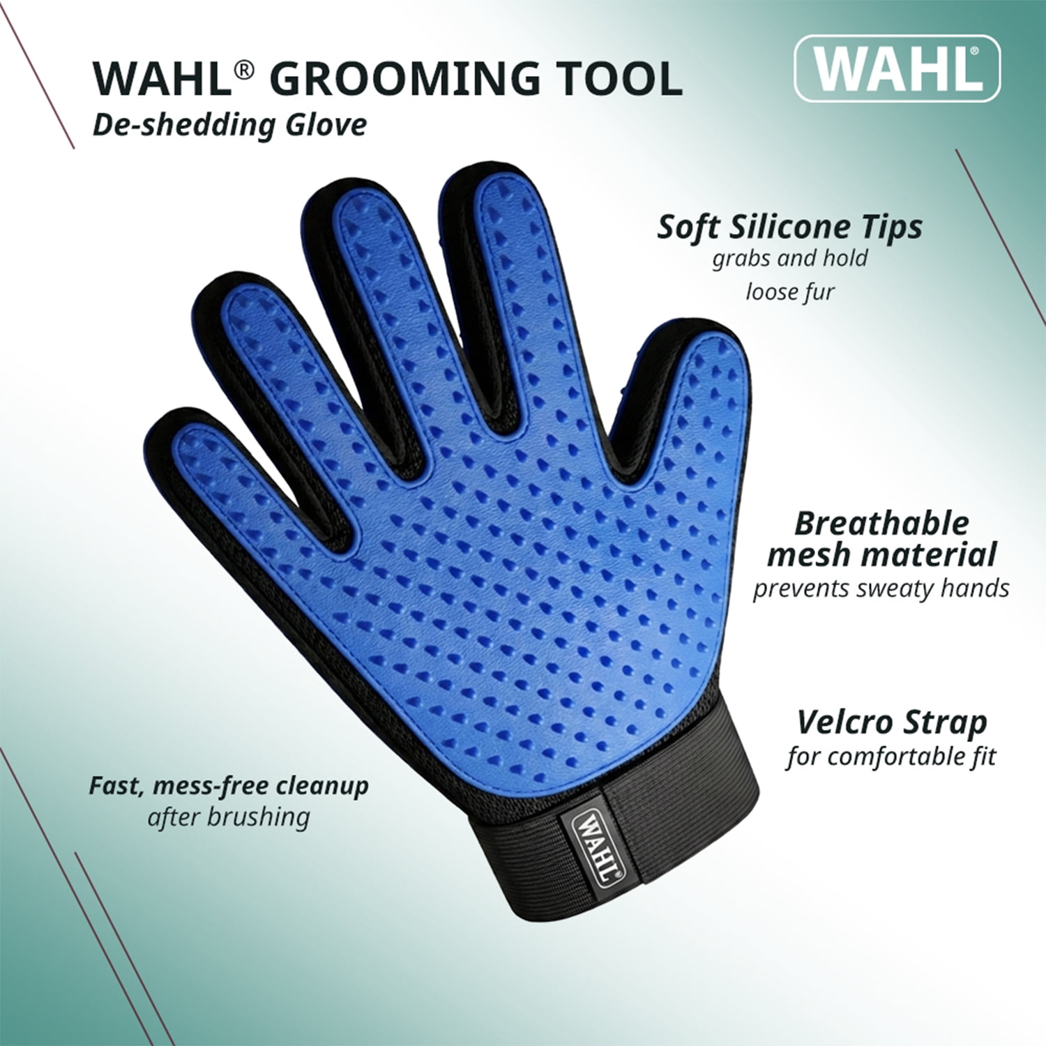 Wahl Dog De-Shedding Grooming Glove