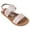 Pink, variant on bebe Girls' Sandals - Kids' Open Toe Summer Shoes, Perfect Flat Sandals for Girls (Little Girl/Big Girl)