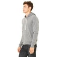 thumbnail image 4 of Bella + Canvas Unisex Triblend Sponge Fleece Full-Zip Hoodie - 3909, 4 of 4