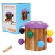 thumbnail image 5 of Juego de atrapar gusanos con setas, juguetes magnéticos de madera, bloques para niños, aprendizaje, entrenamiento, juguete educativo, atrapar gusanos con setas., 5 of 11