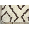 thumbnail image 4 of Nourison Galway Trellis Ivory/Chocolate 5' x 7' Area Rug, (5x7), 4 of 5