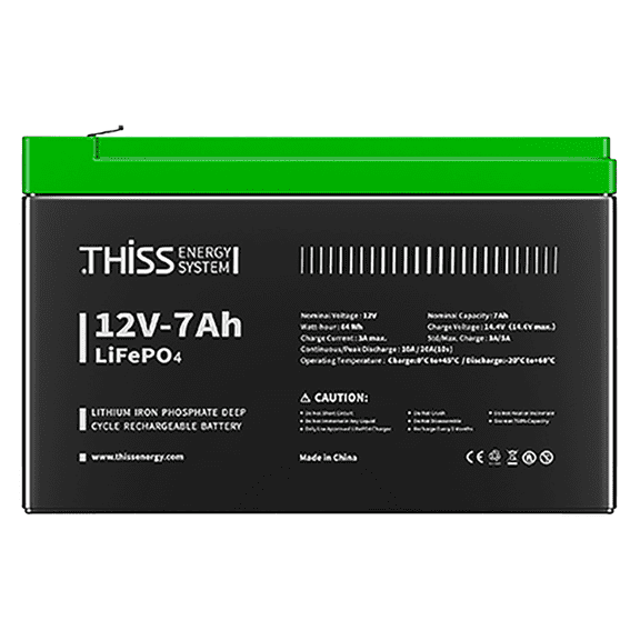 Vinida 12 Volt 7Ah Lithium Off Grid Energy Storage Battery