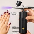 thumbnail image 2 of Kit de Aerógrafo Inalámbrico, Compresor Recargable de 48 PSI, Aerógrafo Portátil de Mano para Uñas, Maquillaje y Arte., 2 of 5