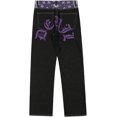 thumbnail image 3 of Y2K Jeans Vintage Estilo Hip Hop Pantalones De Mezclilla Holgados Pantalones Rectos De Ajuste Holgado, 3 of 5